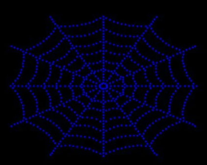 6 ft Spider Web Pixel Add-On | Halloween Legacy & Magical Packages