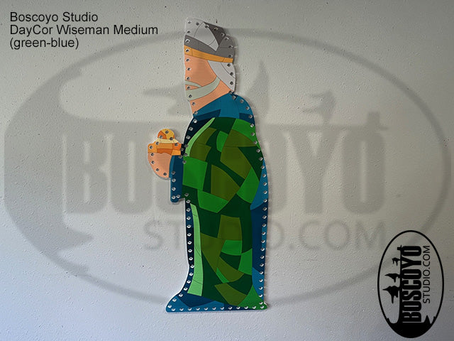 DayCor HiRes Stained Glass Nativity Scene 48"