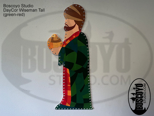 DayCor HiRes Stained Glass Nativity Scene 48"