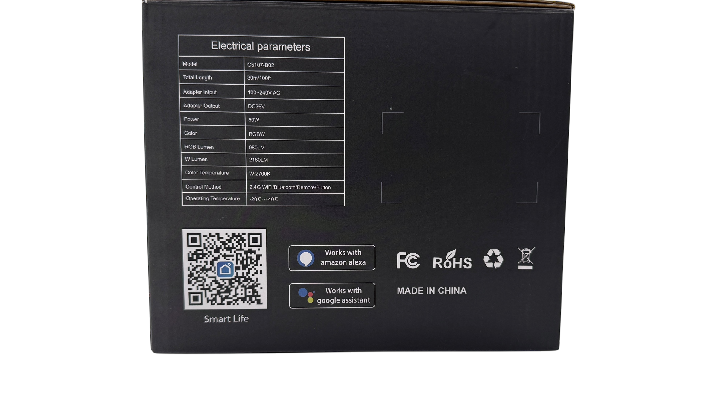 Magicolour Permanent Outdoor Lights – 100ft RGBW Smart Lighting System