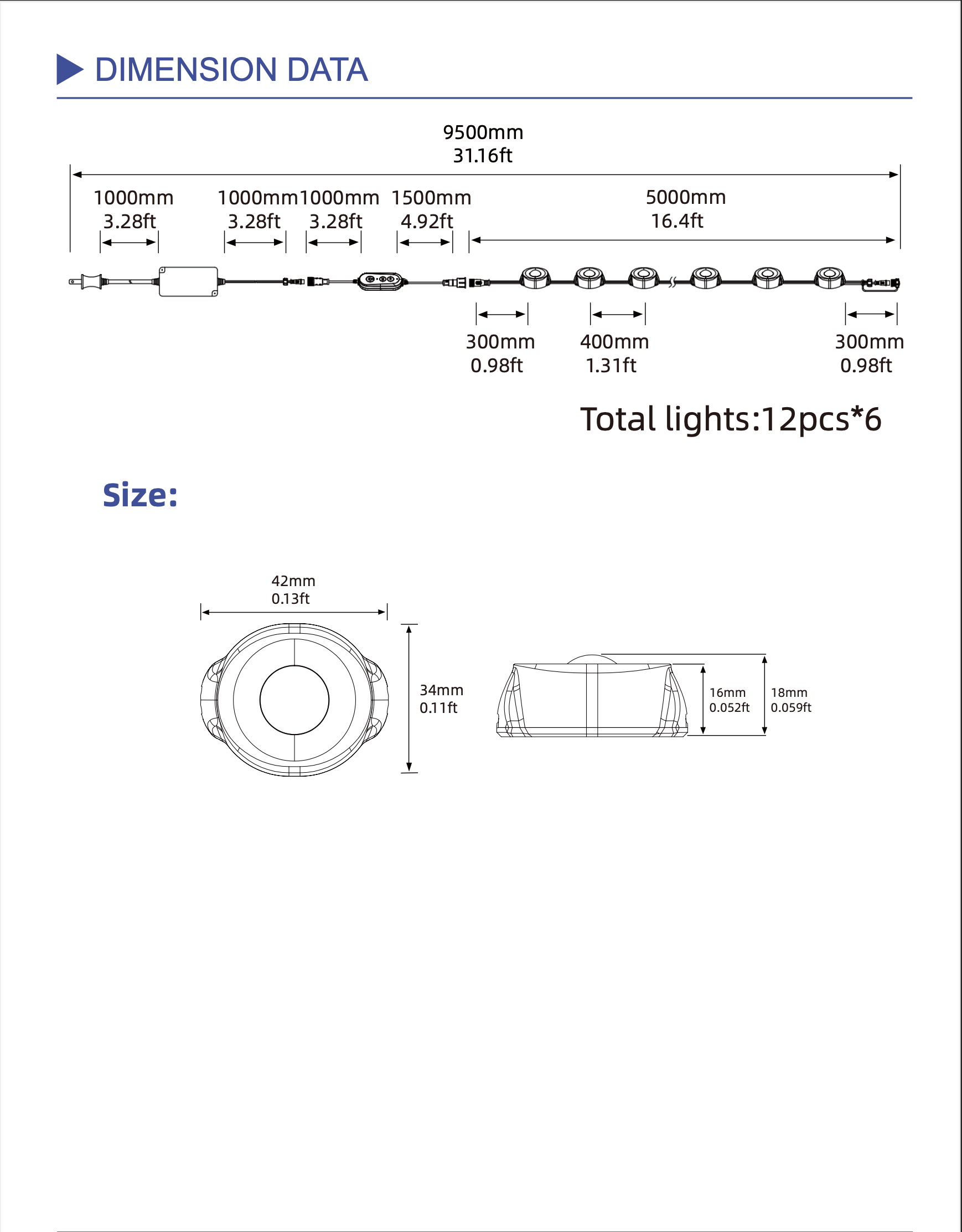 Magicolour Permanent Outdoor Lights – 100ft RGBW Smart Lighting System
