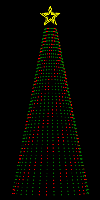 15' Steel Mega Tree Add-On for Magical Christmas Package Only