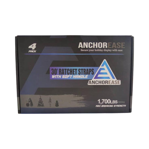 AnchorEase™ 30' Ratchet Straps