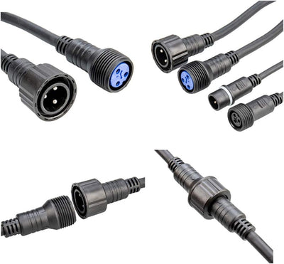 Weatherproof Cables for Magicolour Aura Outdoor Moving Heads