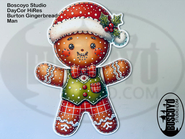DayCor® HiRes Burton Gingerbread Man and Lady