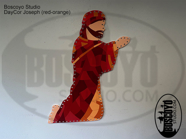DayCor HiRes Stained Glass Nativity Characters 48" (NO STABLE)