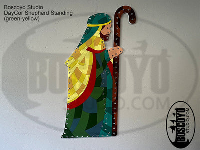 DayCor HiRes Stained Glass Nativity Scene 48"