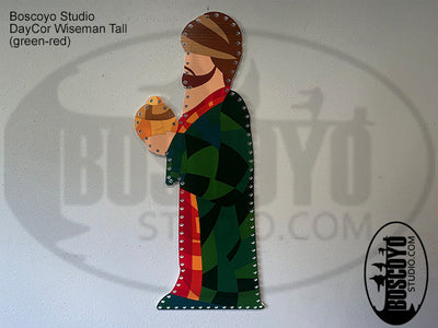 DayCor HiRes Stained Glass Nativity Scene 48"