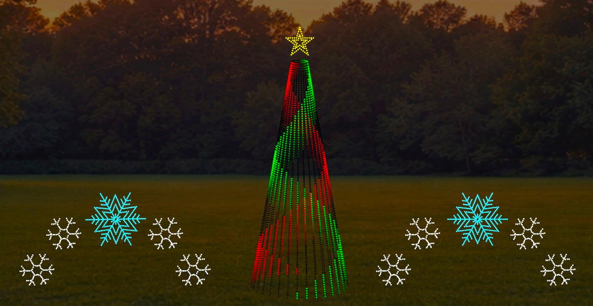 Diamond Magicolour ProShow Commercial LED Display Trees | Ready-to-Run ...