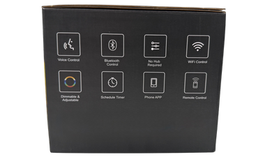 Magicolour™  Permanent Outdoor Lights – 100ft RGBW Smart Lighting System