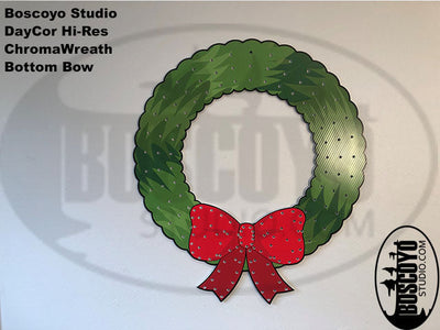 DayCor™ HiRes ChromaWreath Bottom Bow 48"