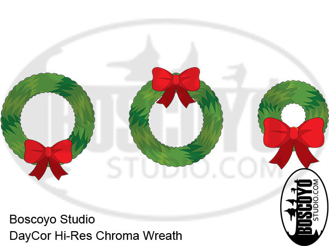 DayCor™ HiRes ChromaWreath Top Bow 48"