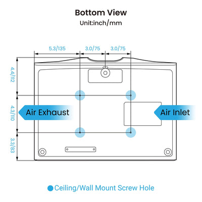BenQ W2720i 4K HDR LED Home Theater Projector with Google TV