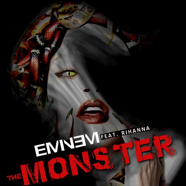 eminem the monster album cover